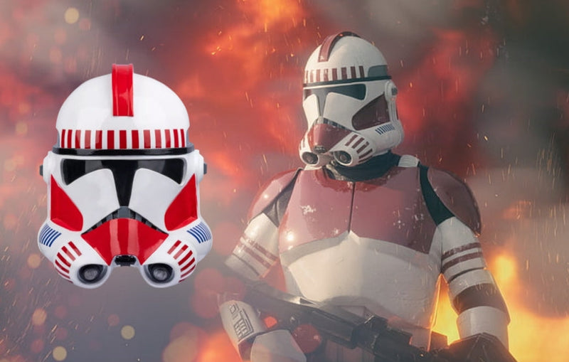 Step into the world of Star Wars with the Xcoser Shock Trooper Helmet