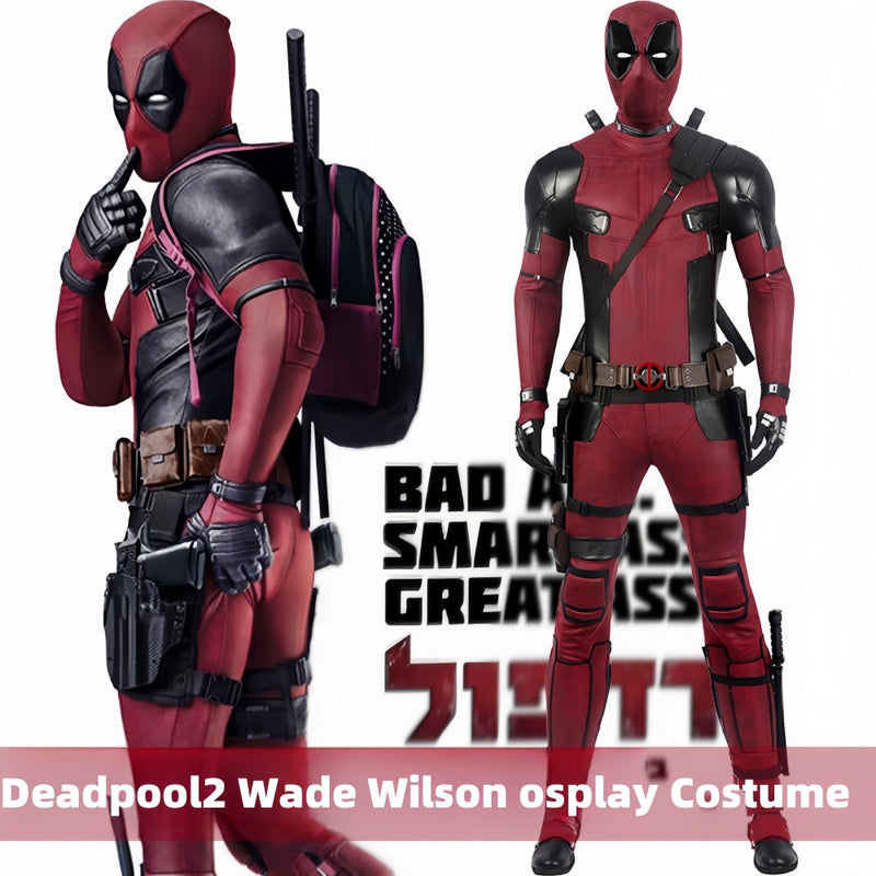 【New Arrival】Xcoser Deadpool2 Wade Wilson Full Suit Cosplay Costume