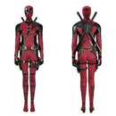 【New Arrival】Xcoser 2024 Deadpool 3 Lady Deadpool Cosplay Costume Jumpsuit Mask Outfit for Halloween