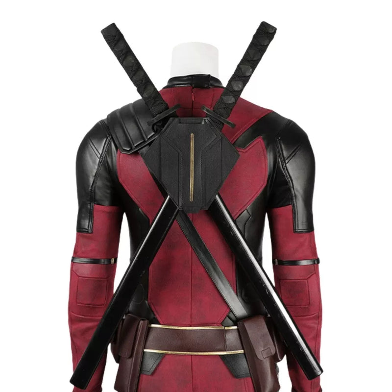 【New Arrival】Xcoser 2024 Deadpool 3 Lady Deadpool Cosplay Costume Jumpsuit Mask Outfit for Halloween