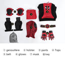 【New Arrival】Xcoser Kids Deadpool 3 Kidpool Cosplay Costume Mask Bag Belt Gloves Full Set