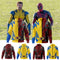 【New Arrival】Xcoser Movie Deadpool 3 Wade Wilson Wolverine Hoodie Mens Sweatshirt Cosplay Costumes