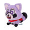 【New Arrival】Xcoser 2024 Game Indigo Park Raccoon Plush Doll Toys Soft Stuffed Kids Fans Gift