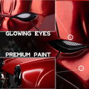 【Spring Sale-$50 off】Xcoser Red Hood Helmet Deluxe Cosplay Prop UV Bright Surface Collectors Edition