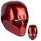 【Spring Sale-$50 off】Xcoser Red Hood Helmet Deluxe Cosplay Prop UV Bright Surface Collectors Edition