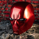 【New Arrival，In stock】Xcoser Red Hood Helmet Deluxe Cosplay Prop UV Bright Surface Collectors Edition