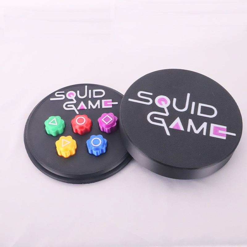 【New Arrival，In stock】2025 Squid Game Gonggi Korean Game 5PCS Gong-gi Jacks Korean Stone Game Boxed