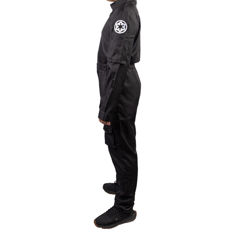 【New Arrival】Xcoser Star Wars Imperial Tie Fighter Pilot Cosplay Costume Uniform Set & Helmet