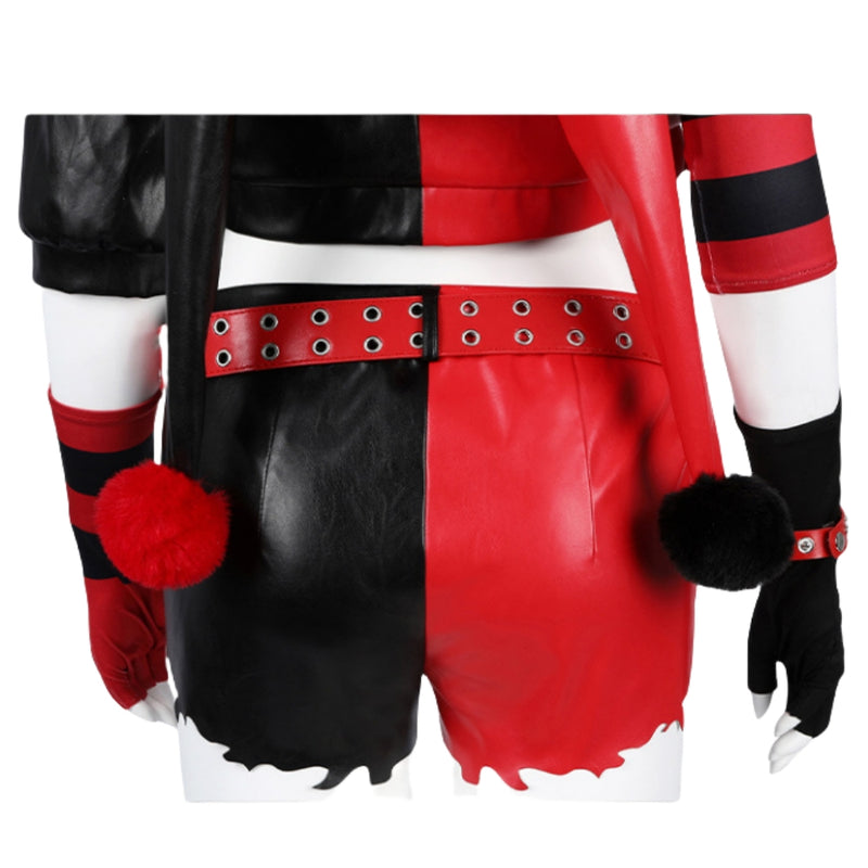 【Special deal】Xcoser Suicide Squad ISEKAI Harley Quinn Cosplay Costume-Size XS