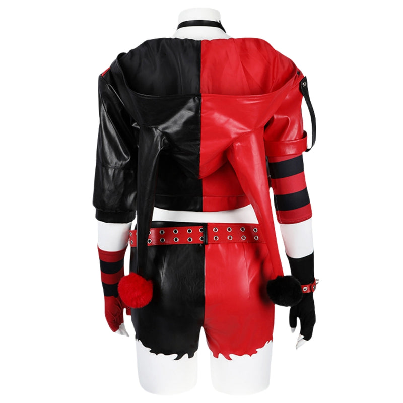 【Special deal】Xcoser Suicide Squad ISEKAI Harley Quinn Cosplay Costume-Size XS