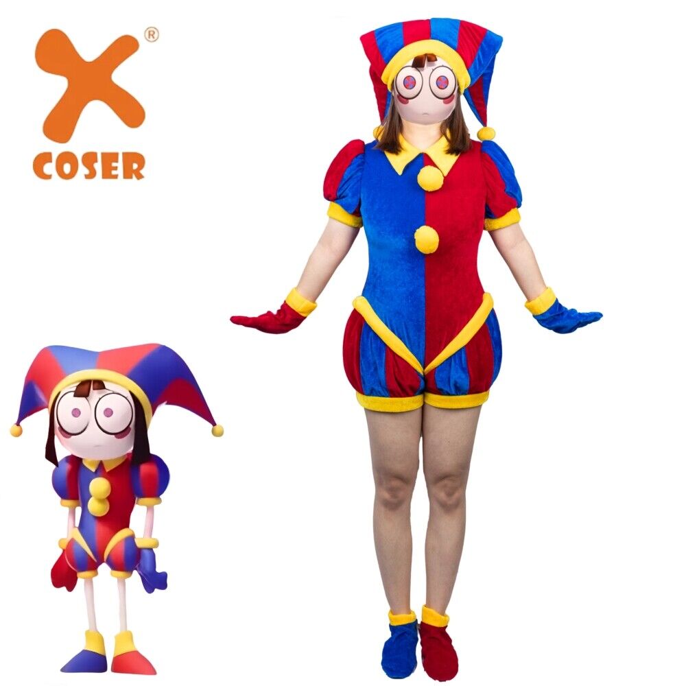 【New Arrival，20% off for Two】Xcoser The Amazing Digital Circus Pomni C