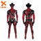 【New Arrival】Xcoser Deadpool 3 Wade Wilson Cowboy Deadpool Cosplay Costume Jumpsuit Full Set