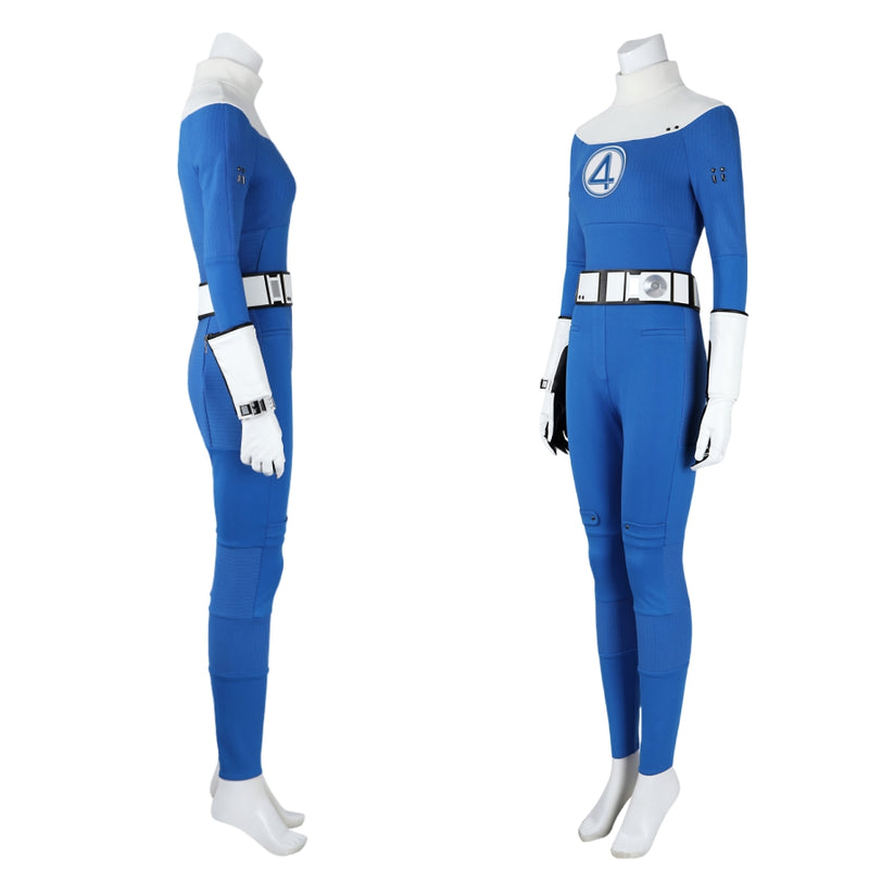 【New Arrival】Xcoser The Fantastic Four: First Steps Invisible Woman Susan Storm Cosplay Bodysuit Full Set