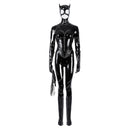 【New Arrival】Xcoser Movie Batman Return Catwoman Cosplay Costume Bodysuit Mask Whip Full Set