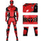 【New Arrival】Xcoser Deadpool3 Wade Wilson Bright Red Full Suit Cosplay Costume